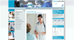 Desktop Screenshot of klinikum-ld-suew.de